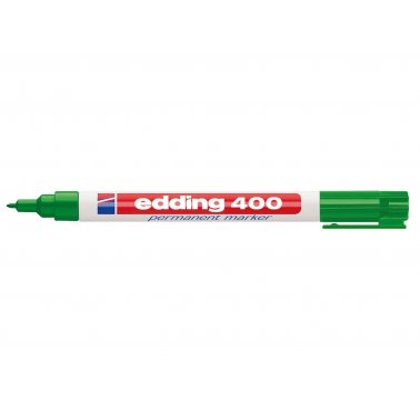 1 marqueur edding 400 pointe fine 1 mm, vert