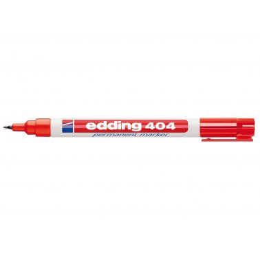 1 marqueur edding 404 pointe fine 0,75 mm, rouge