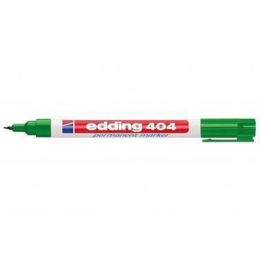 1 marqueur edding 404 pointe fine 0,75 mm, vert