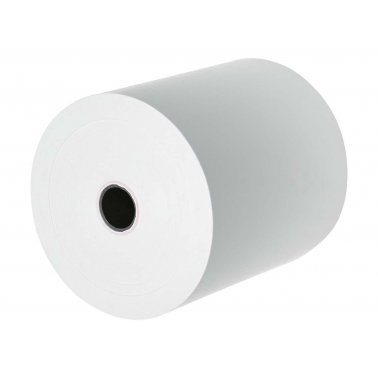 5 rouleaux papier thermique FSC sans BP, 80 mm x 80 m x 13 mm