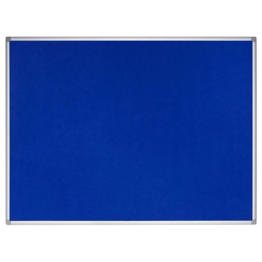Panneau d'affichage tissu Earth-IT, bleu 90 x 60 cm