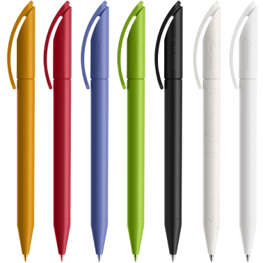 Stylo-bille rétractable "DS3 Biotic pen", blanc