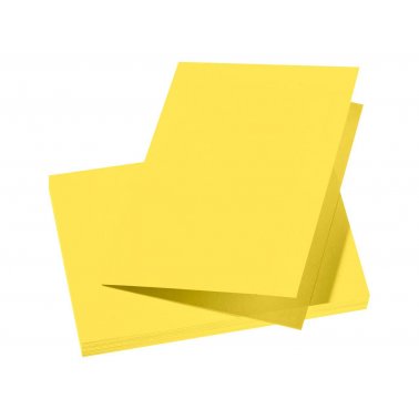 25 cartes doubles Pollen C6 210 g/m², jaune