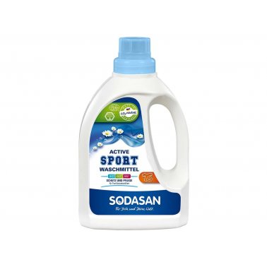 Lessive liquides Sodasan "sports actifs"