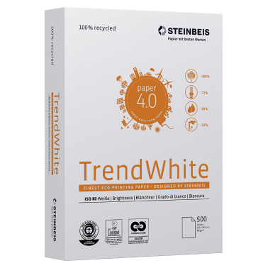 Ramette papier A3 80 g 500 feuilles, Steinbeis Trend White