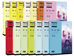 Papier couleur « tecno colors »