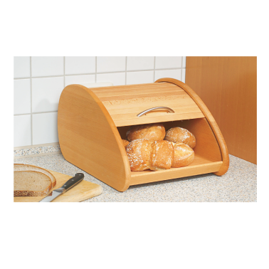 Boîte à pain en bois certifié