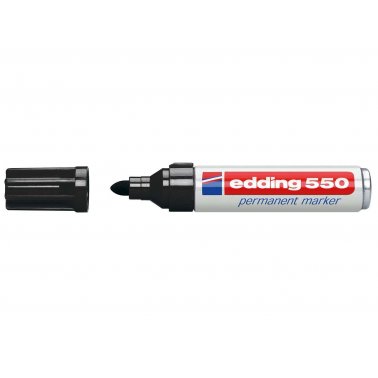 Edding 8046 marqueur permanent industriel (ogive de 1 - 3 mm) - blanc  Edding