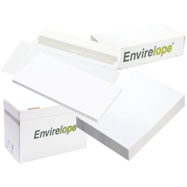 Enveloppes «Envirelope» papier recyclé très blanc