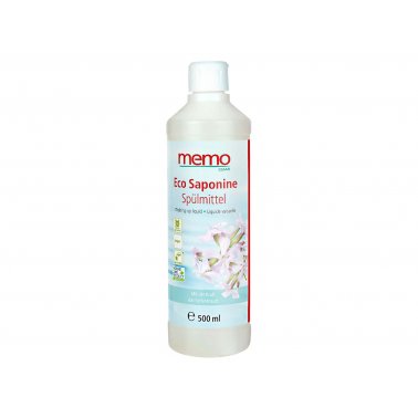 Liquide vaisselle Memo Eco Saponine, 500 ml