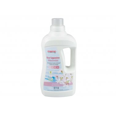 Lessive liquide pour le linge Memo Eco Saponine, 1 litre