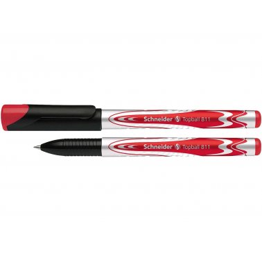 Stylo-bille roller Topball 811, rouge