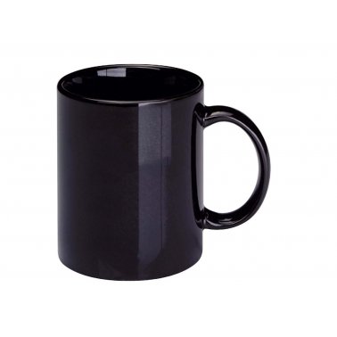 Mug Classico avec impression, noir
