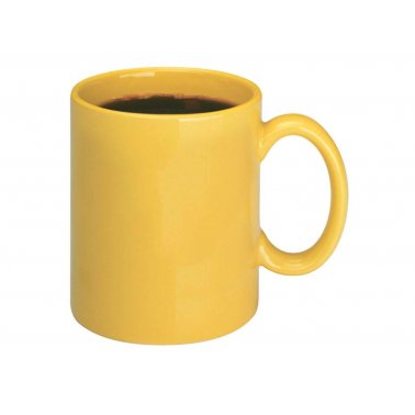 Mug Classico avec impression, jaune