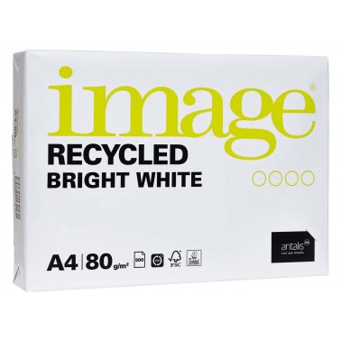 Ramette Papier Recyclé IMAGE - Bright White - 100% Recyclé - A4