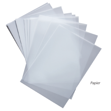 5 feuilles d'insert papier A3 SignSystems