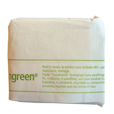 Papier alimentaire ingraissable écologique Pack'in Green