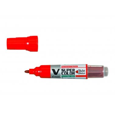 1 marqueur V Super Color Begreen pointe ronde, rouge