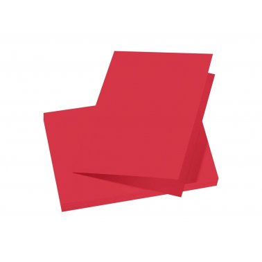 25 cartes doubles PollenC 6 210 g/m², rouge