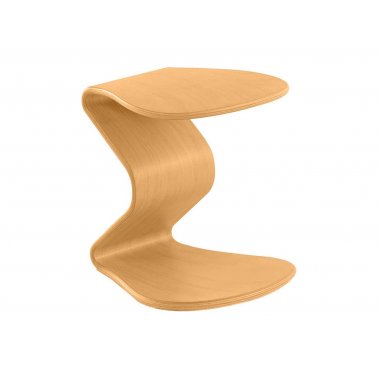 Tabouret Ercolino small, assise bois