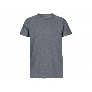Tee-shirt coton bio 155 g/m² coupe homme, gris foncé, taille S