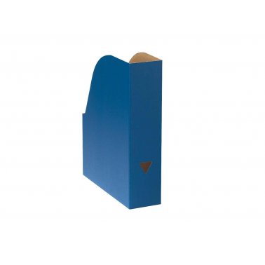Range-revues carton couleur A4, bleu
