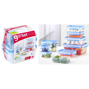 Boîtes alimentaires CLIP & CLOSE en plastique