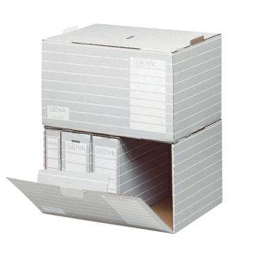 Conteneur boîtes à archives carton recyclé