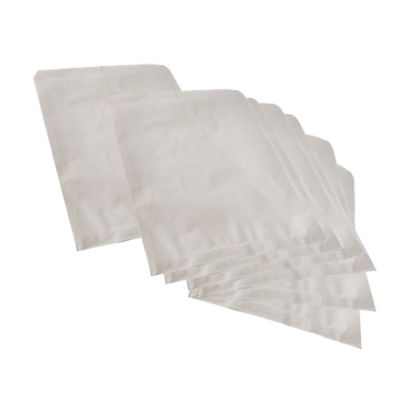 2000 sachets en papier blanc 40 g/m², L120x180 mm