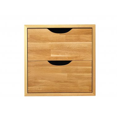 2 tiroirs pour cube « oneBox », chêne