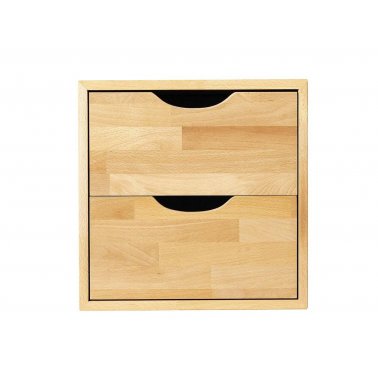 2 tiroirs pour cube « oneBox », hêtre