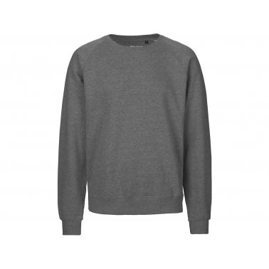 Sweat-shirt unisex coton bio 300 g/m², gris foncé, taille XS