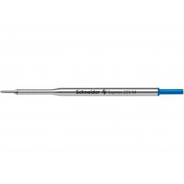 2 recharges stylo-bille Express 225, pointe moyenne, bleu