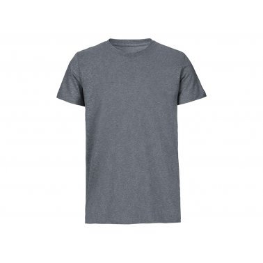 Tee-shirt coton bio 155 g/m² coupe homme, gris foncé, taille L