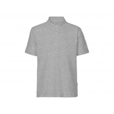 Polo coton bio 235 g/m² coupe homme, gris, taille S