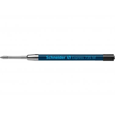 1 recharge stylo-bille Schneider Express 735 F, noir