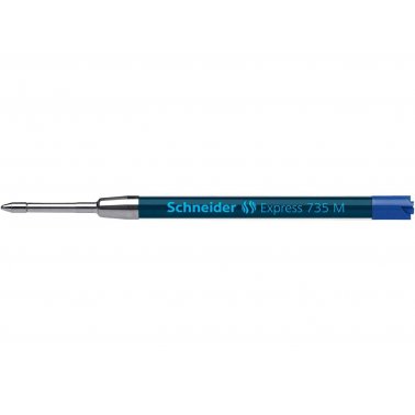 1 recharge stylo-bille Schneider Express 735 F, bleu