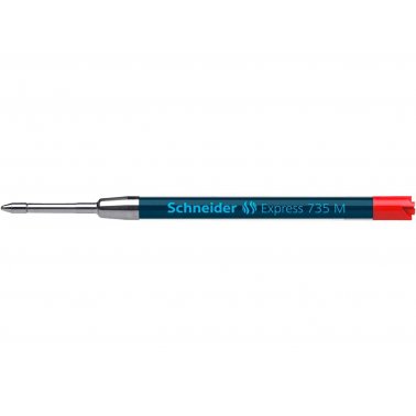 1 recharge stylo-bille Schneider Express 735 F, rouge