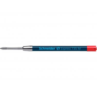 1 recharge stylo-bille Schneider Express 735 M, rouge