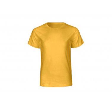 Tee-shirt enfant coton bio 155 g, jaune, taille 2/3 ans