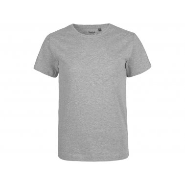 Tee-shirt enfant coton bio 155 g, gris, taille 10/11 ans