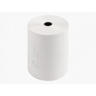 40 bobines papier thermique sans phénol FSC L80mm x 44m-Ø60mm