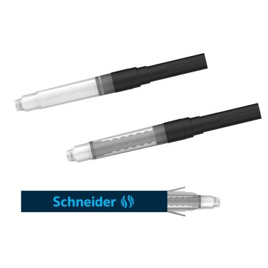 Cartouche à piston Schneider pour stylo-plume