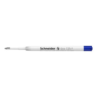Recharge pour stylo-bille Eco 725F, pointe fine, bleue