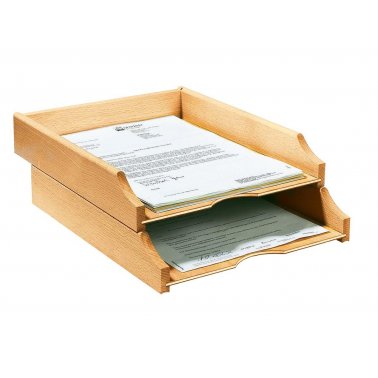 Corbeille à courrier empilable papier format a4 bureau range
