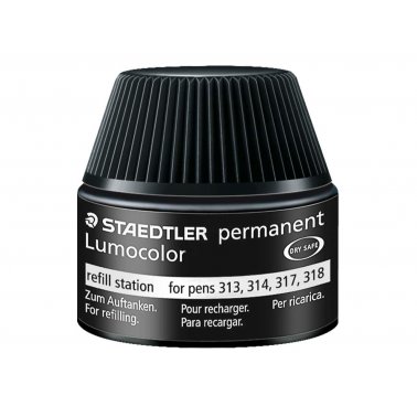 Recharge Lumocolor, permanent, noir