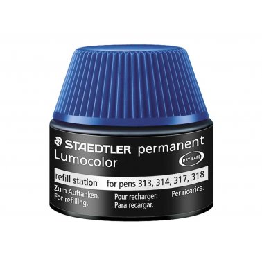 Recharge Lumocolor, permanent, bleu