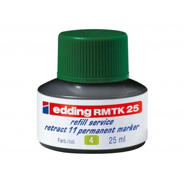 Recharge d'encre edding MTK 25, vert