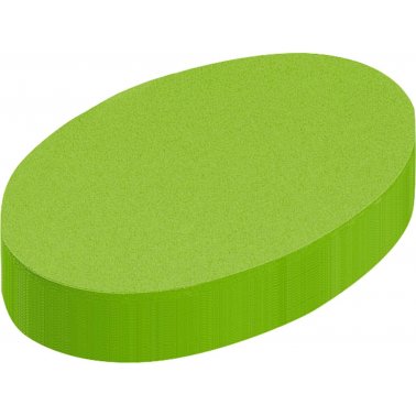 250 symboles d'animation de réunion, oval 11x19 cm, vert