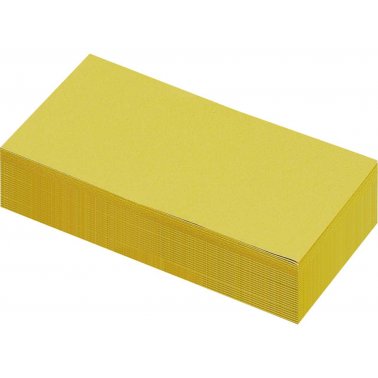 250 symboles d'animation de réunion, rectangle 10x20 cm, jaune